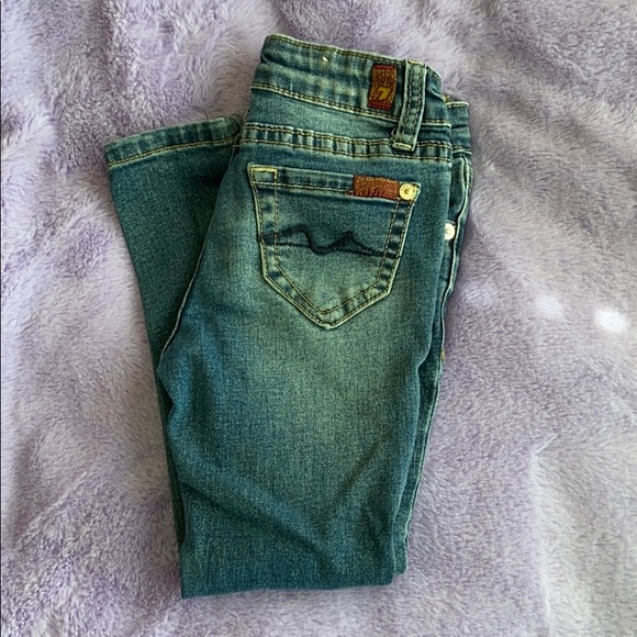 Toddler girls 7 for all mankind jeans - Picture 2 of 3
